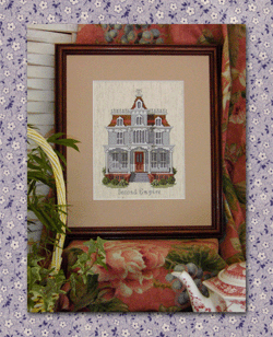 “Cape Victoria” Collection - Pattern #,s XS30, XS31, XS32, & XS33 - There are several styles of architecture commonly referred to as “Victorian.” One of my favorites is the Second Empire style, which was popular between 1855-1885. This French-inspired style has the Mansard (concave and/or convex) roofline, decorative slate roof tiles, cast-iron crests along the roof ridge, and a cast-iron finial topping off the tower roof. All these elements blend into a delicious concoction! 